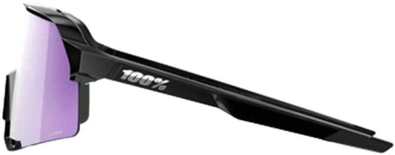Brille S3 - Polished Black - HiPER Polarized Lavender Mirror