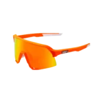 Brille S3 Soft Tact Neon Orange-HiPER Red Multilayer Mirror Lens