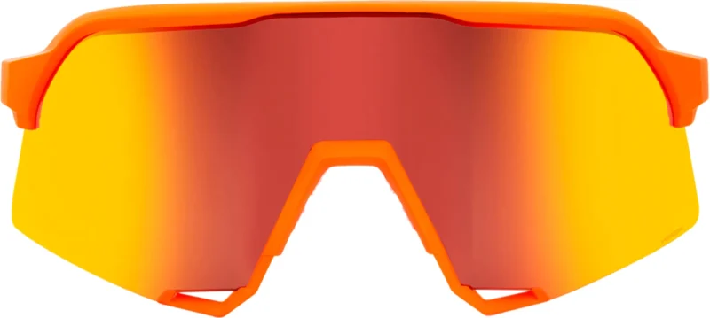 Brille S3 Soft Tact Neon Orange-HiPER Red Multilayer Mirror Lens