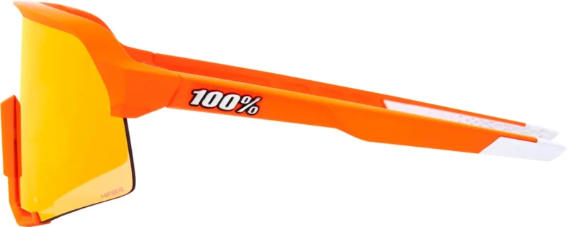 Brille S3 Soft Tact Neon Orange-HiPER Red Multilayer Mirror Lens