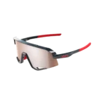 Brille Slendale - Gloss Crabon Fiber - HiPPER Crimson-Silver Mirror Lens