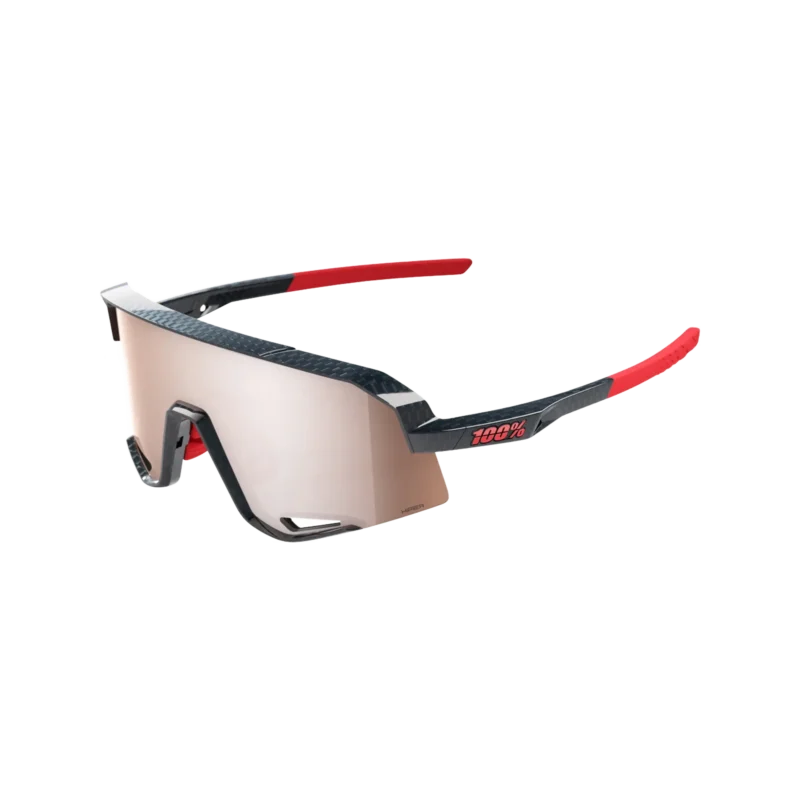 Brille Slendale - Gloss Crabon Fiber - HiPPER Crimson-Silver Mirror Lens