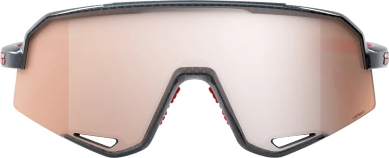Brille Slendale - Gloss Crabon Fiber - HiPPER Crimson-Silver Mirror Lens