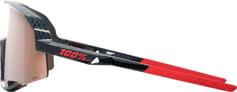 Brille Slendale - Gloss Crabon Fiber - HiPPER Crimson-Silver Mirror Lens