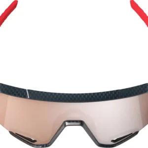 Brille Slendale - Gloss Crabon Fiber - HiPPER Crimson-Silver Mirror Lens