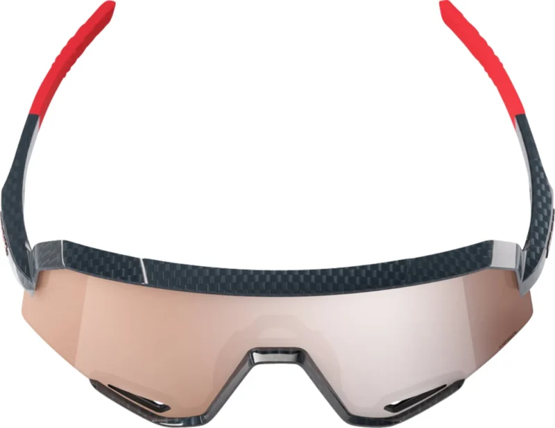 Brille Slendale - Gloss Crabon Fiber - HiPPER Crimson-Silver Mirror Lens