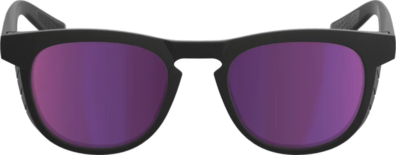 Brille Slent Matte Black Purple Multilayer Mirror Lens