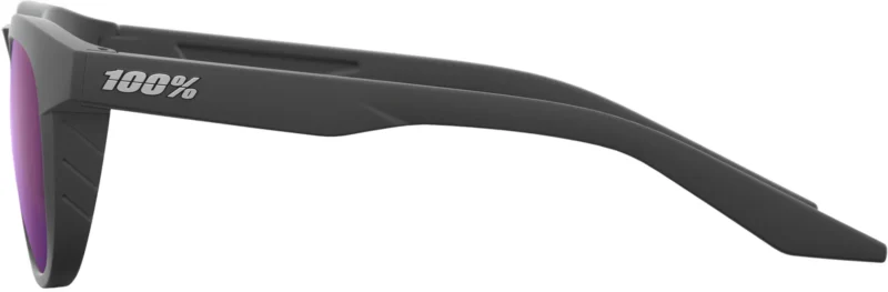 Brille Slent Matte Black Purple Multilayer Mirror Lens