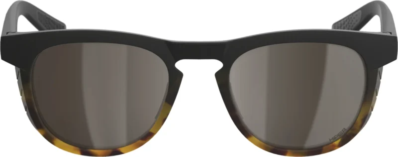 Brille Slent Soft Tact Black / Havana Fade - HiPER Silver Mirror Lens