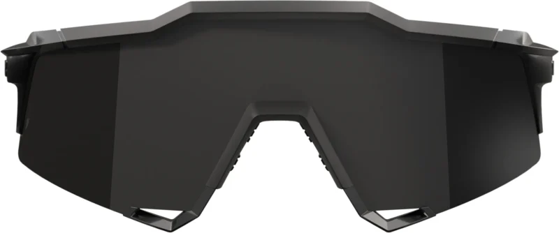 Brille Speedcraft Matte Black Gloss Black - Black Mirror Lens