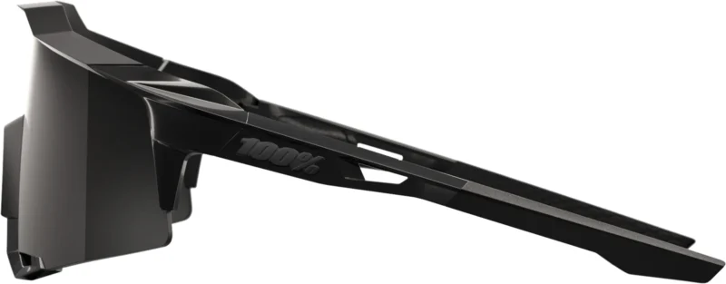 Brille Speedcraft Matte Black Gloss Black - Black Mirror Lens
