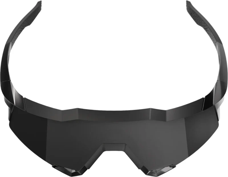 Brille Speedcraft Matte Black Gloss Black - Black Mirror Lens