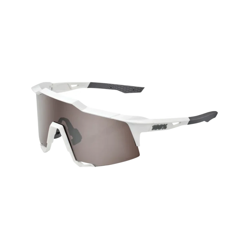 Brille Speedcraft Matte White-HiPER Silver Mirror Lens