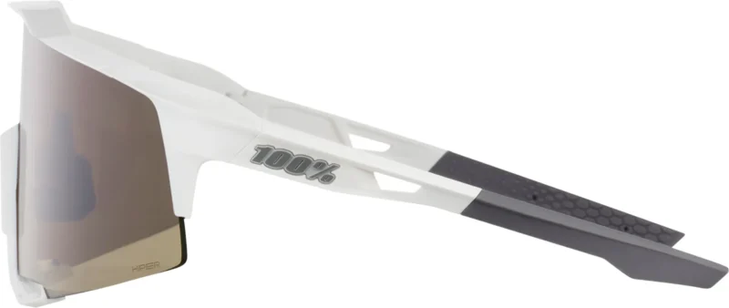 Brille Speedcraft Matte White-HiPER Silver Mirror Lens
