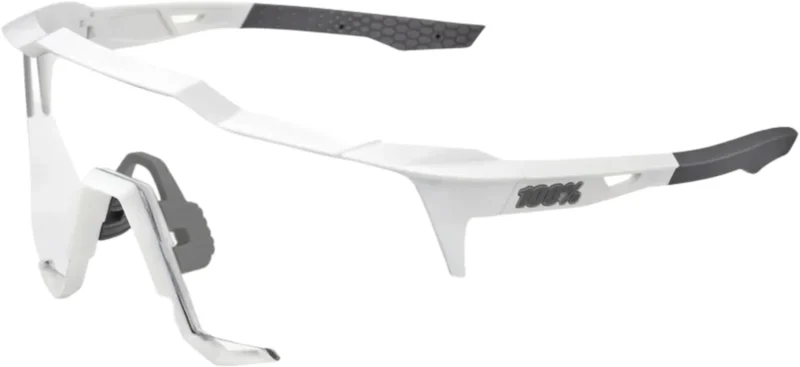 Brille Speedcraft Matte White-HiPER Silver Mirror Lens