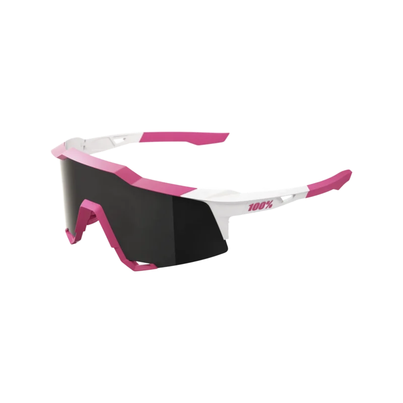 Brille Speedcraft Puddy Pink White - Smoke Lens