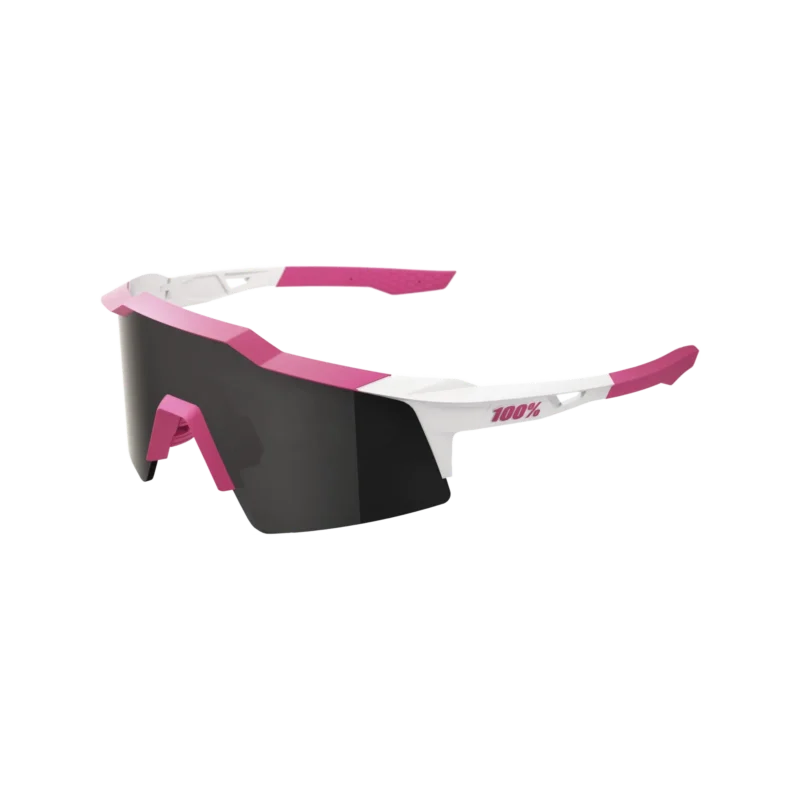 Brille Speedcraft SL- Puddy Pink White - Smoke Lens