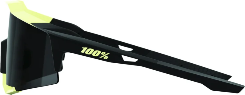Brille Speedcraft Soft Tact Glow - Black Mirror Lens