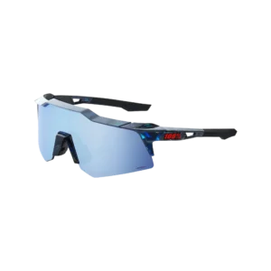 Brille Speedcraft XS -Black Holographic -HiPER Blue Multilayer Mirror Lens