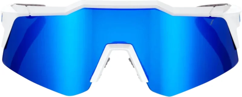 Brille Speedcraft XS Matte White-Blue Multilayer Mirror Lens