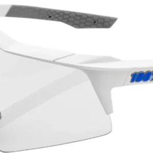 Brille Speedcraft XS Matte White-Blue Multilayer Mirror Lens
