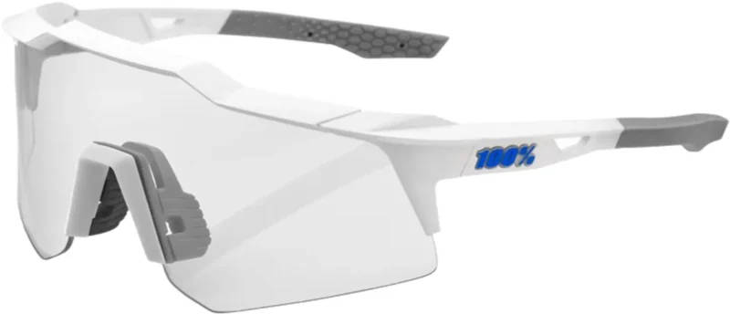 Brille Speedcraft XS Matte White-Blue Multilayer Mirror Lens