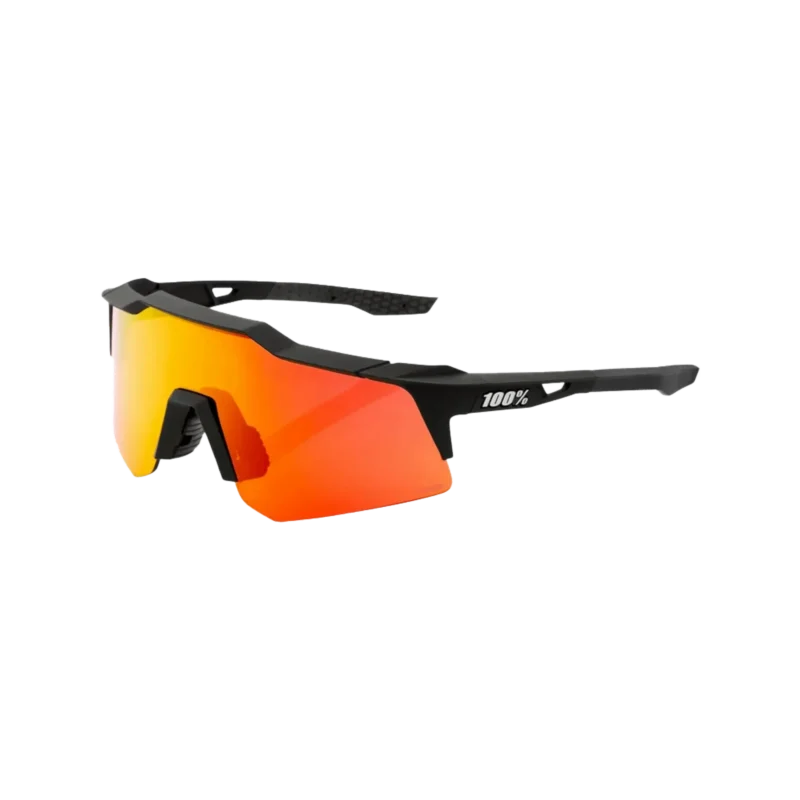 Brille Speedcraft XS Soft Tact Black-HiPER Red Multilayer Mirror Lens