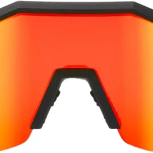 Brille Speedcraft XS Soft Tact Black-HiPER Red Multilayer Mirror Lens