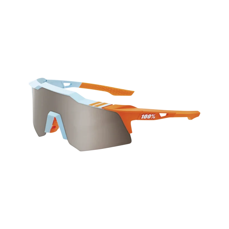 Brille Speedcraft XS Soft Tact Two Tone-HiPER Silver Mirror Lens