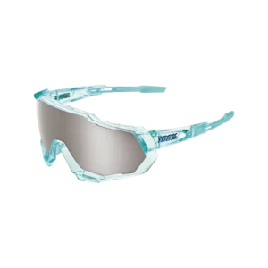 Brille Speedtrap Polished Translucent Mint-HiPER Silver Mirror Lens