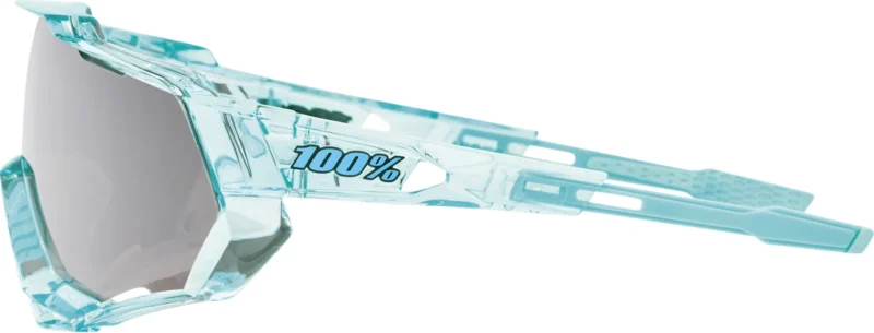 Brille Speedtrap Polished Translucent Mint-HiPER Silver Mirror Lens