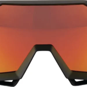 Brille Speedtrap Soft Tact Black-HiPER Red Multilayer Mirror Lens