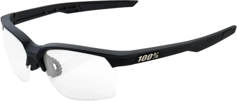 Brille Sportcoupe Soft Tact Black-Smoke Lens + Clear Lens Included