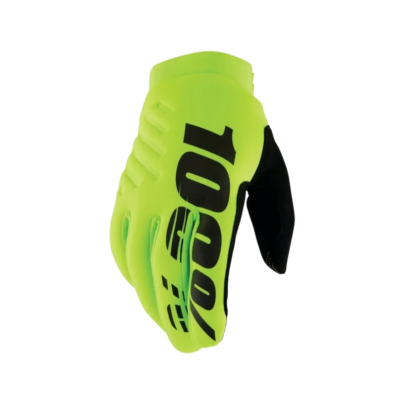 Brisker Youth Gloves - Fluo Yellow