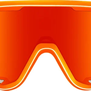 Glendale Soft Tact Neon Orange - HiPER Red Multilayer Mirror Lens