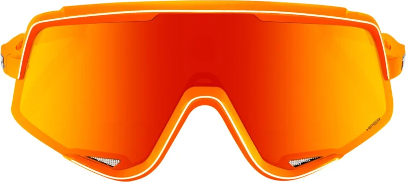 Glendale Soft Tact Neon Orange - HiPER Red Multilayer Mirror Lens