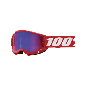 Goggle Accuri 2 Neon Red - Mirror Red/Blue