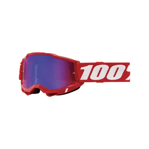 Goggle Accuri 2 Neon Red - Mirror Red/Blue
