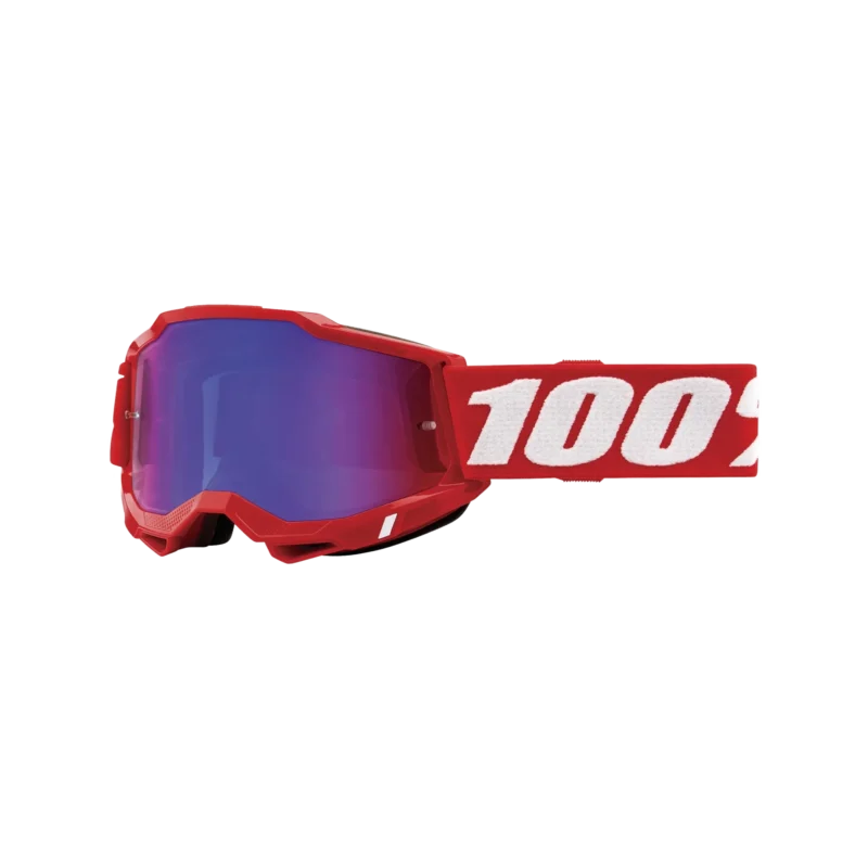 Goggle Accuri 2 Neon Red - Mirror Red/Blue