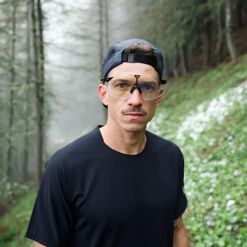 Hypercraft Gloss Black - Photochromic Purple Mirror