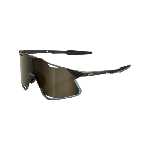 Hypercraft Matte Black - Soft Gold Mirror Lens