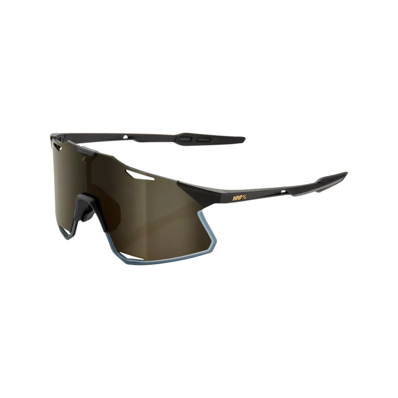 Hypercraft Matte Black - Soft Gold Mirror Lens