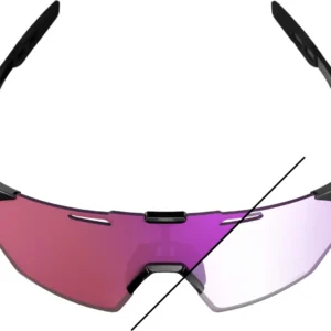 Hypercraft SQ Gloss Black - Photochromic Purple Mirror