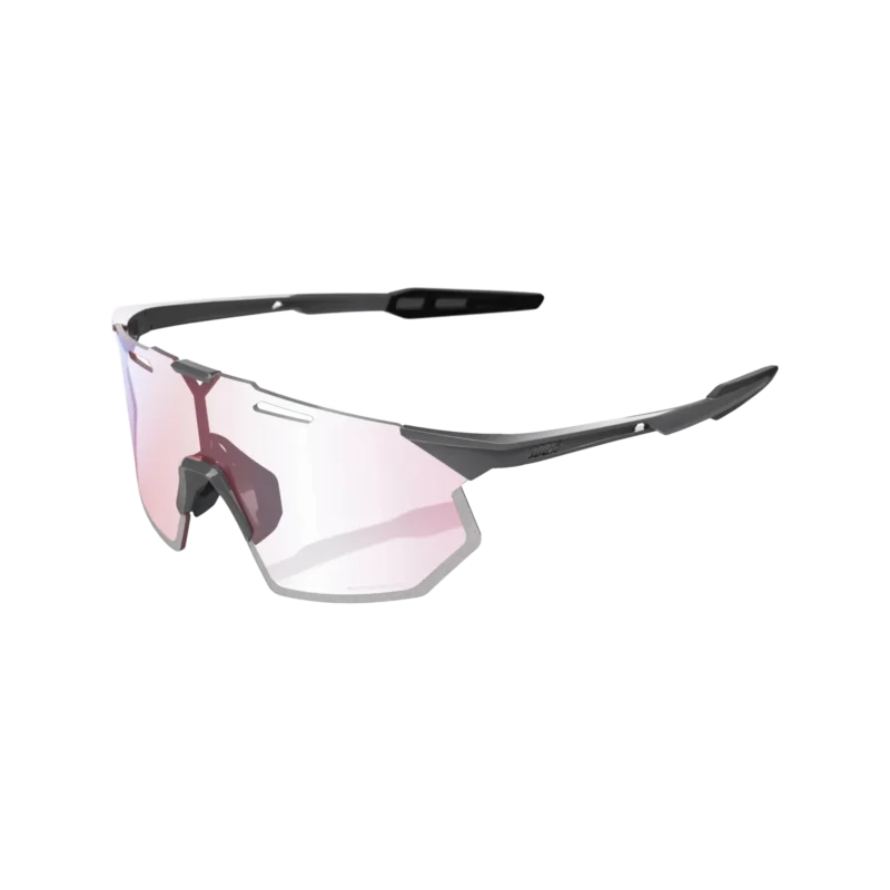Hypercraft SQ Gloss Light Grey - Rose Gold Mirror  Photochromic  Lens