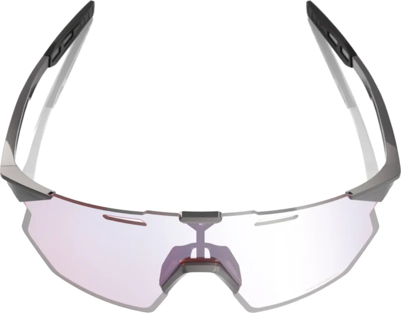 Hypercraft SQ Gloss Light Grey - Rose Gold Mirror  Photochromic  Lens