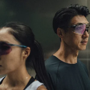 HYPERCRAFT SQ Satin Storm Metallic - Purple Mirror Lens