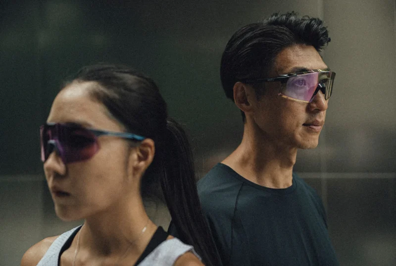HYPERCRAFT SQ Satin Storm Metallic - Purple Mirror Lens