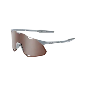 Hypercraft XS Matte Stone Grey - HiPER Crimson Silver Mirror Lens