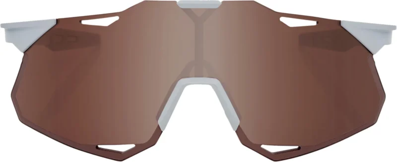Hypercraft XS Matte Stone Grey - HiPER Crimson Silver Mirror Lens