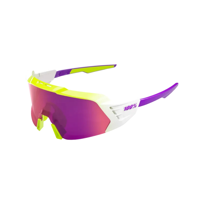 Korbin X Polished Flo Yellow Fade - Purple Mirror Lens